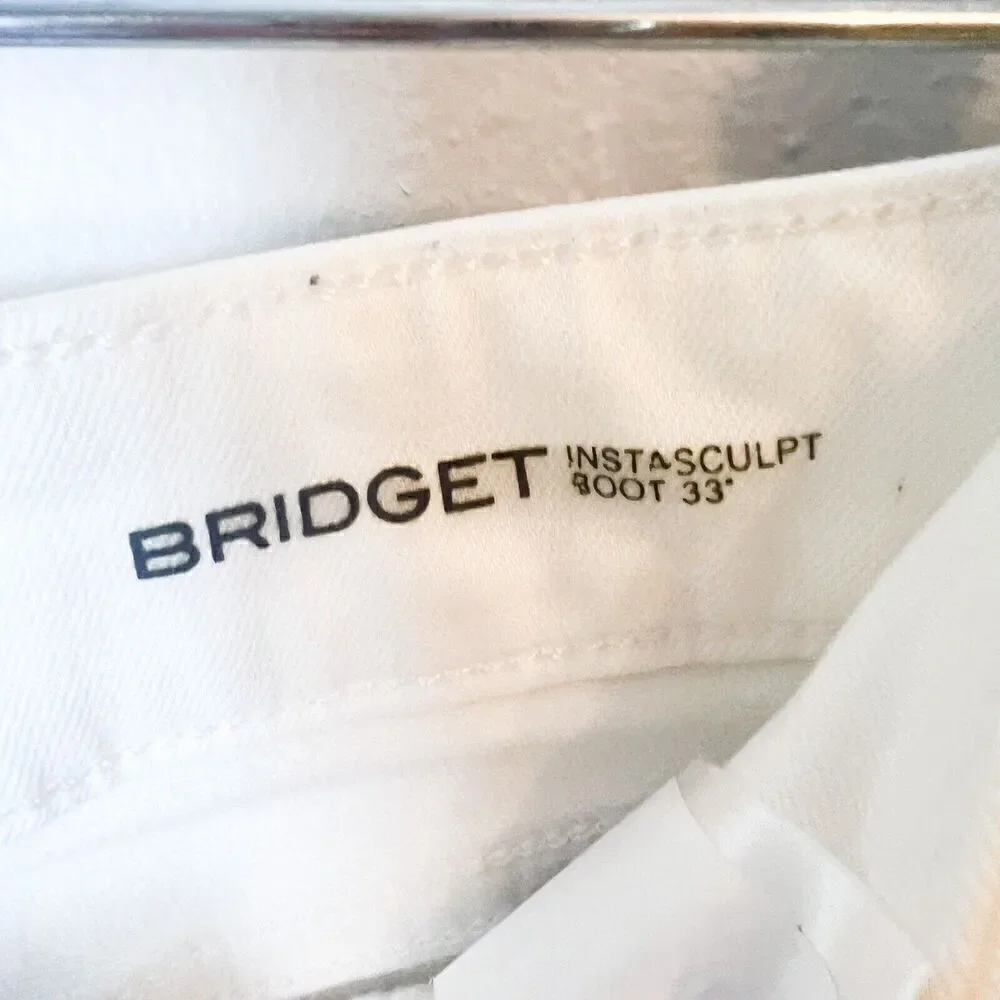 NWOT DL1961 Bridget Boot High Rise Instasculpt Jeans Milk Color Size 31
